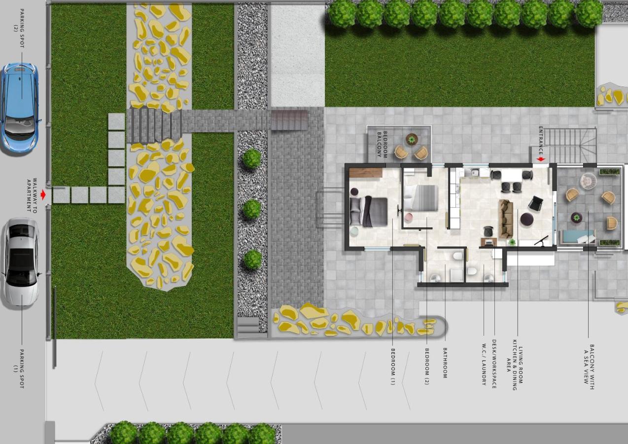 Wonderview Exclusive Apartment Kremasti  Exterior photo